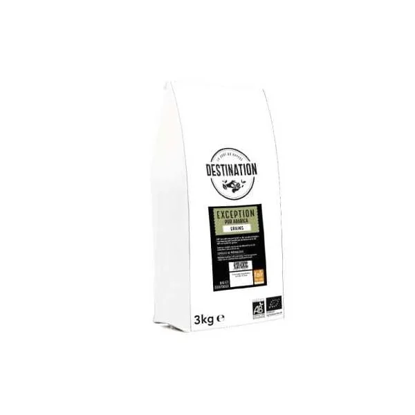 Cafe exception pur arabica grains 3kg fair