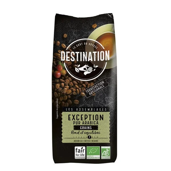 Café grains pur arabica intensité 7 1kg