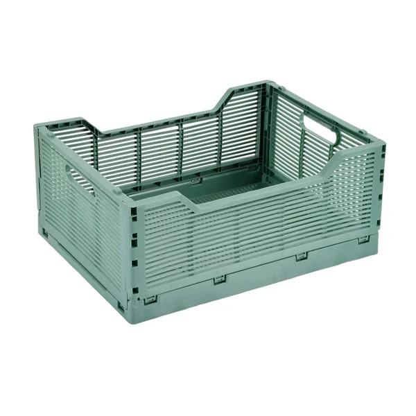 Cagette plastique pliable vert 40x30cm