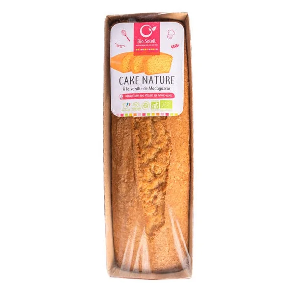Cake nature vanille Madagascar 430g