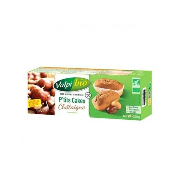 Cakes châtaigne 220g Valpibio