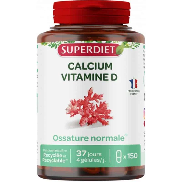 CALCIUM + VITAMINE D 150GELS