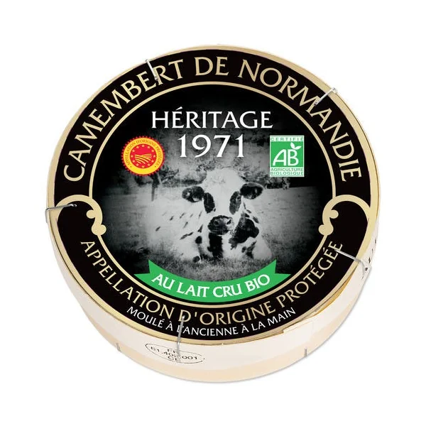 Camembert AOP affiné en cave 22% MG 250g