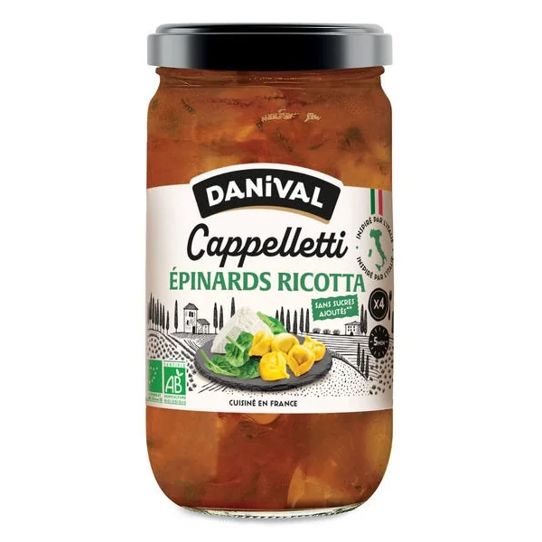 Cappelletti épinard ricotta 670g