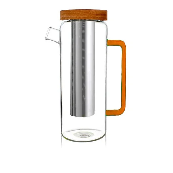 Carafe filtrante verre 1.5L + 1 filtre 75g