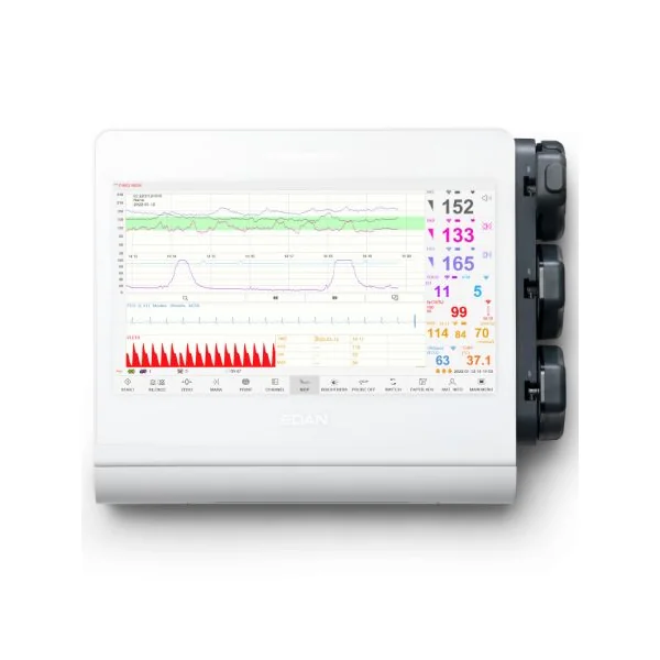 Cardiotocographe Edan F12 Air avec capteurs sans fils