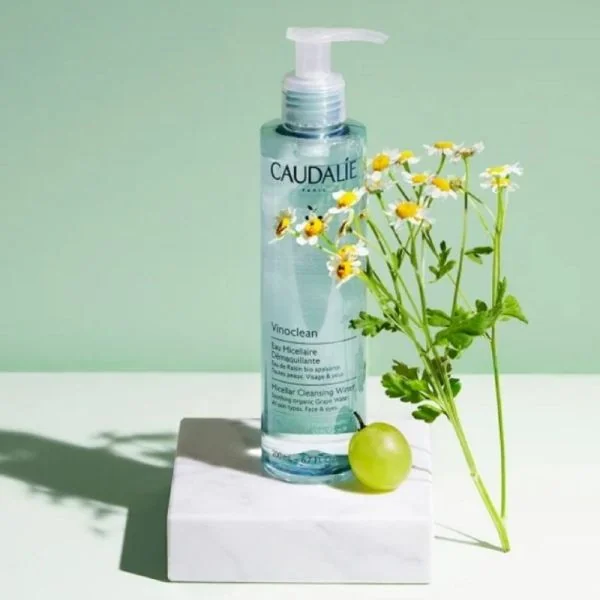 CAUDALIE VINOCLEAN Eau Micellaire Démaquillante 400ml - Toutes Peaux