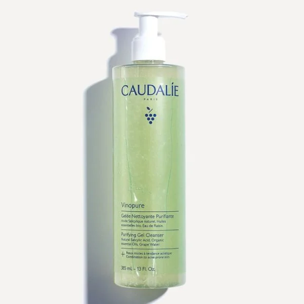 CAUDALIE VINOPURE Gelée Nettoyante Purifiante flacon pompe 385ML
