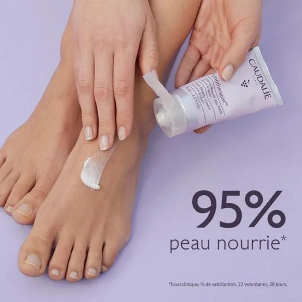 CAUDALIE VINOTHERAPIST Crème Beauté des Pieds 75ml - Peau Sèche à très Sèche