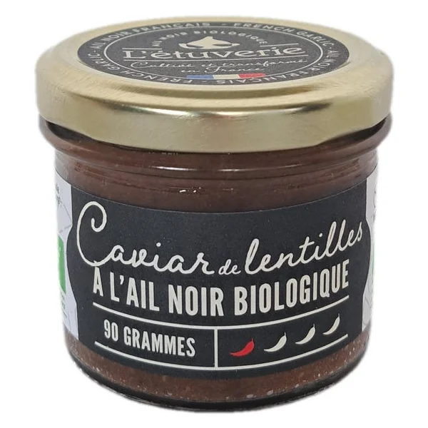 Caviar de lentille à l'ail noir 90g
