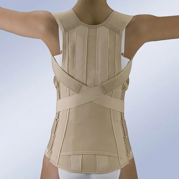 Ceinture corset dorso-lombaire à fermeture sangles velcro