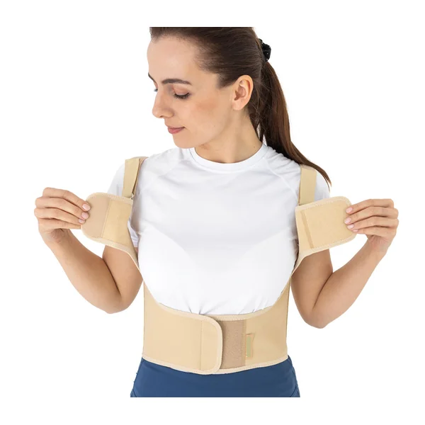 Ceinture de contention thoracique poitrine ouverte pour femme