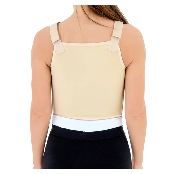 Ceinture de contention thoracique poitrine ouverte pour femme