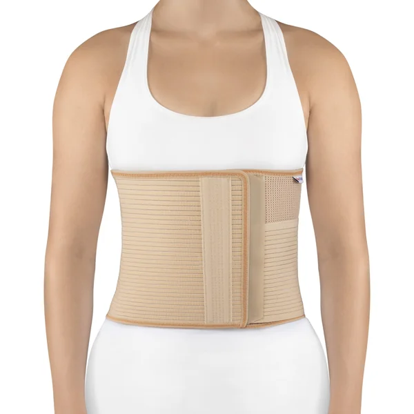 Ceinture de maintien abdominal pré-découpée pour Stomie avec plastron StomaCare