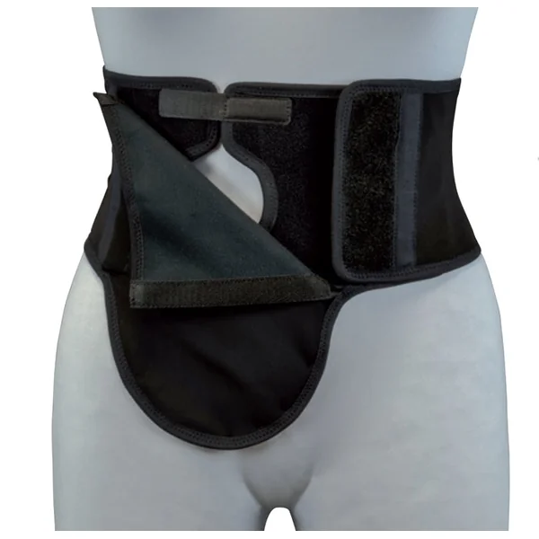 Ceinture de maintien abdominale pour stomie Stomabelt Activity premium+ avec support