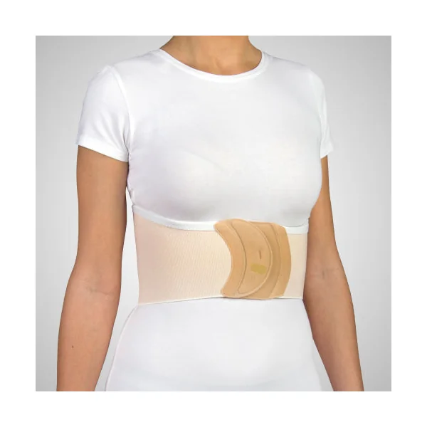 Ceinture de maintien pour réduction de hernie ombilicale ou abdominale