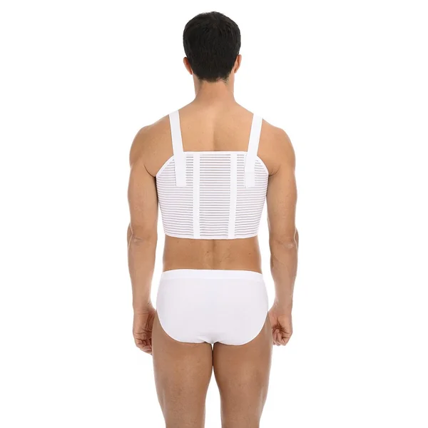 Ceinture de maintien thoracique avec 4 fermetures adhésives avec sangles réglables détachables