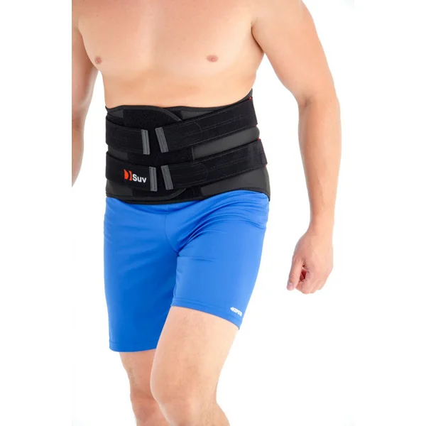Ceinture de soutien lombaire avec deux rappels de serrage pour hommes - SUV