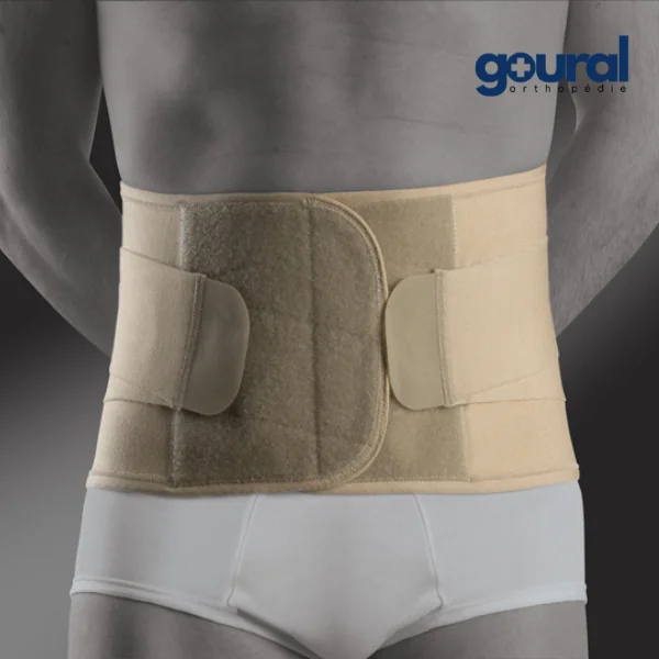 Ceinture de soutien lombaire forte (24 cm)