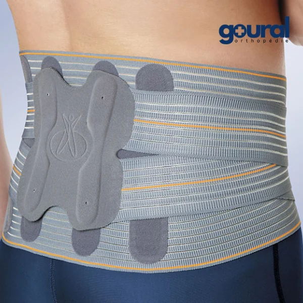 Ceinture de soutien lombaire sans couture Elite duo (21 cm)
