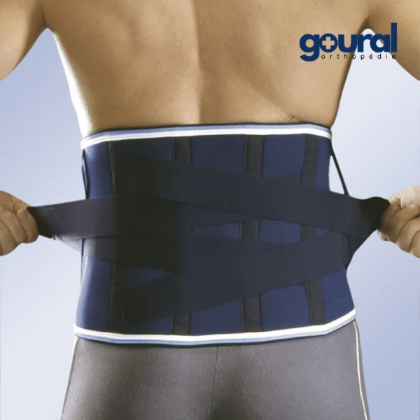 Ceinture lombaire néoprène renforcée