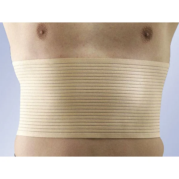 Ceinture pour réduction de hernie ombilicale (16 cm) avec pelote concave légère