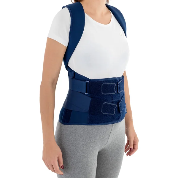 Ceinture-Corset dorso-lombaire avec rappel de posture anti-cyphose full back brace