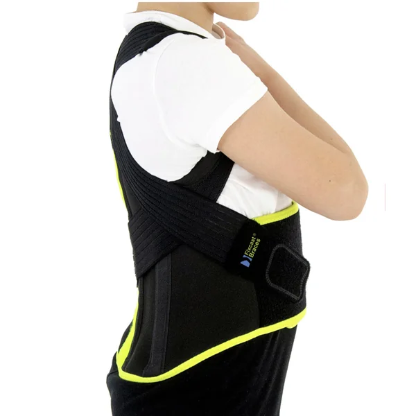 Ceinture-Corset dorso-lombaire avec rappel de posture anti-cyphose pédiatrique
