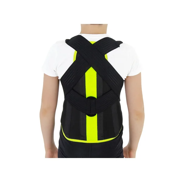 Ceinture-Corset dorso-lombaire avec rappel de posture anti-cyphose pédiatrique