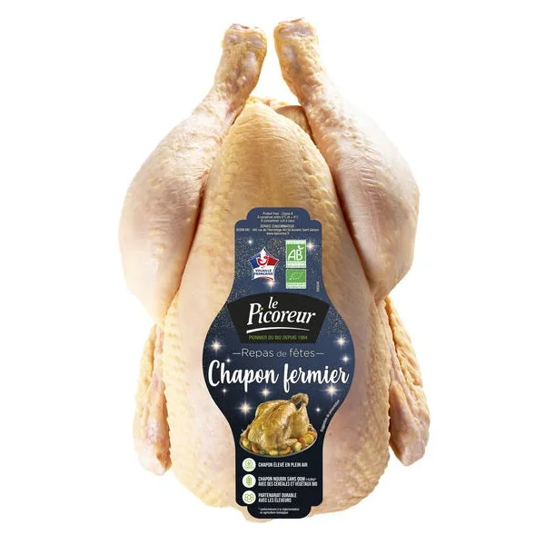 Chapon fermier PAC env. 3.5kg
