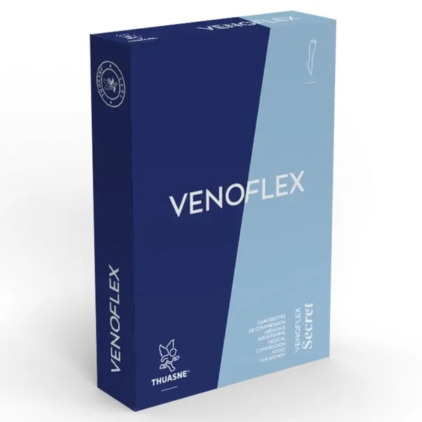 Chaussettes de contention Femme Venoflex Secret Opaque Classe 2 par Thuasne