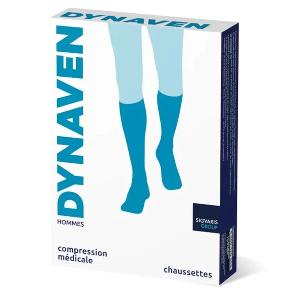 Chaussettes de contention Homme Dynaven Fin Classe 3 par Sigvaris
