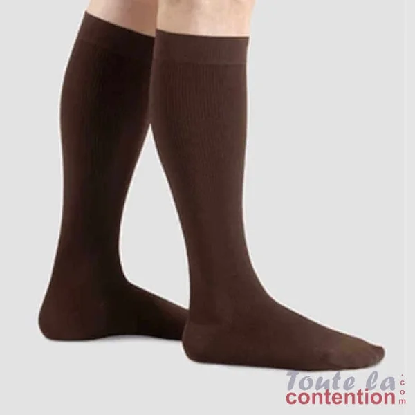 Chaussettes de contention Homme Juzo Confort Coton en classe 3
