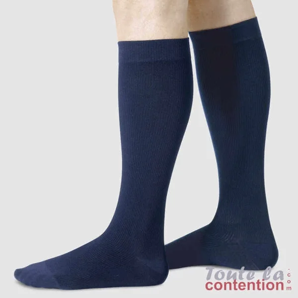 Chaussettes de contention Homme Juzo Confort Coton en classe 3