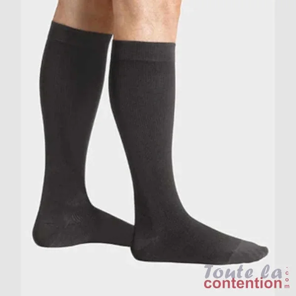Chaussettes de contention Homme Juzo Confort Coton en classe 3