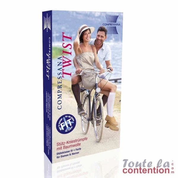 Chaussettes de maintien Compressana Twist 2015 par Juzo