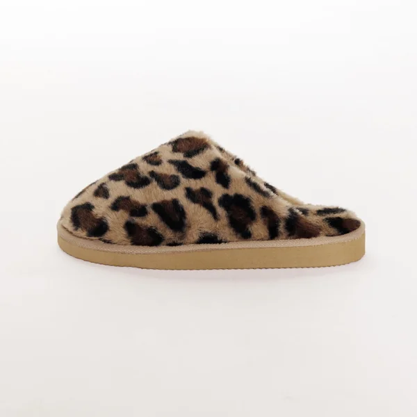 CHAUSSONS FEMME LEOPARD MULTICO MARRON