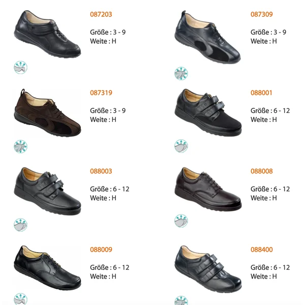 Chaussures thérapeutiques extensibles Actiflex