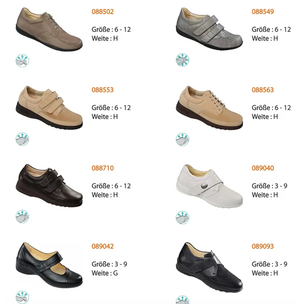 Chaussures thérapeutiques extensibles Actiflex