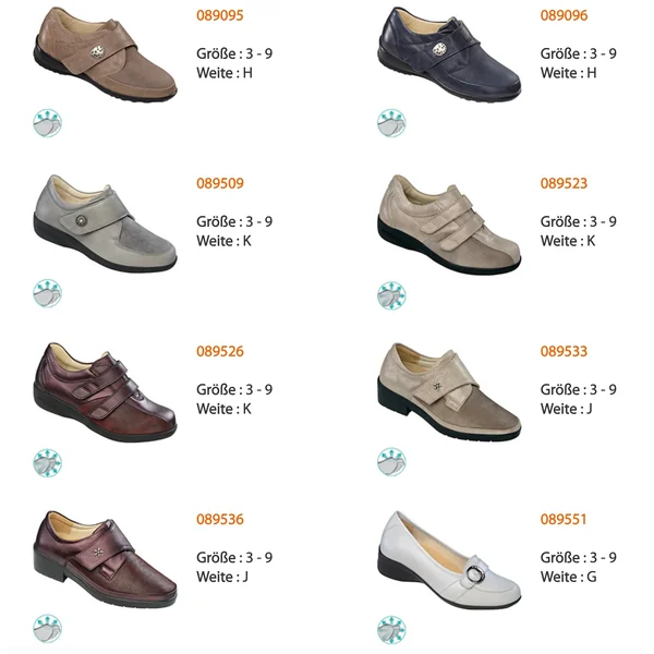Chaussures thérapeutiques extensibles Actiflex