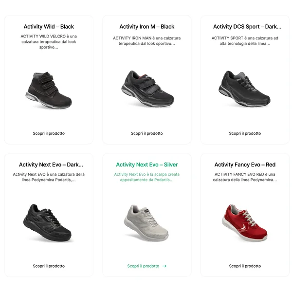 Chaussures thérapeutiques Podartis Activity Pro