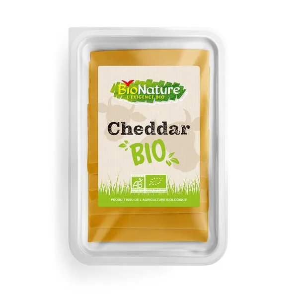 Cheddar rouge 34% MG tranches (7) 150g