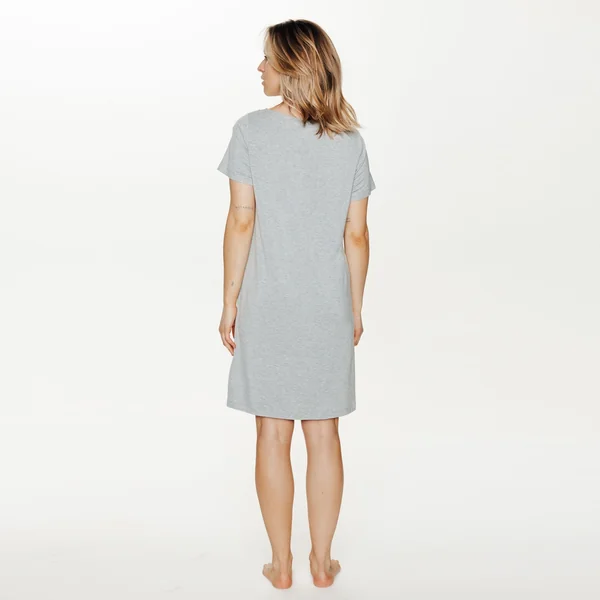 Chemise de nuit GRIS