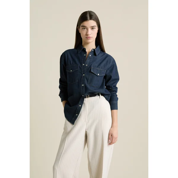 Chemise en denim