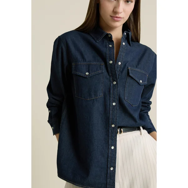 Chemise en denim