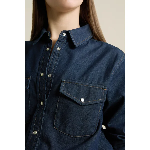 Chemise en denim