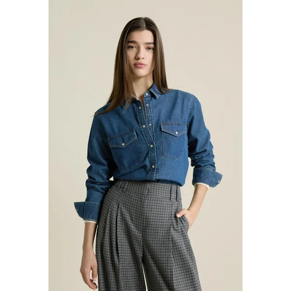Chemise en denim