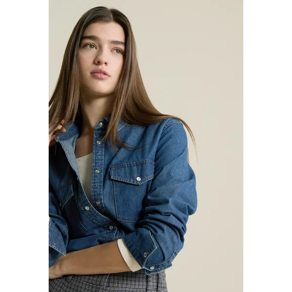 Chemise en denim
