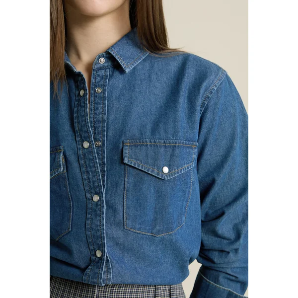 Chemise en denim