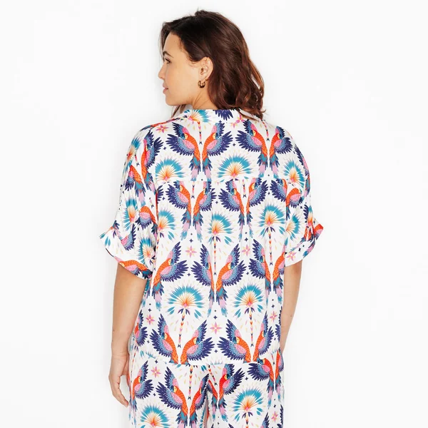 CHEMISE MANCHES COURTES MULTICO BLANC